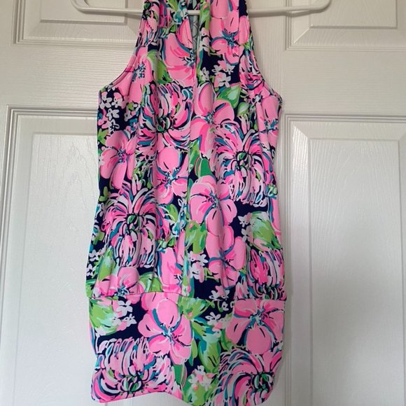 Lilly Pulitzer Bowen Floral Halter Top - Picture 5 of 7
